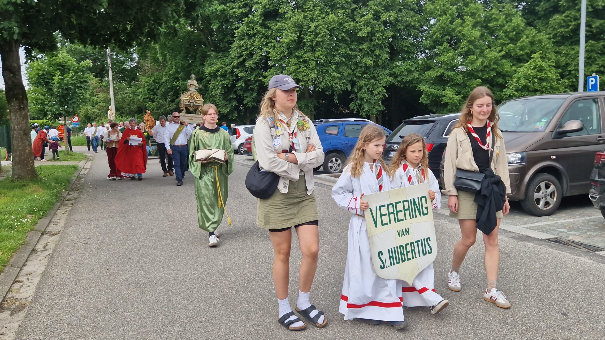 Schild ‘Verering St.-Hubertus’