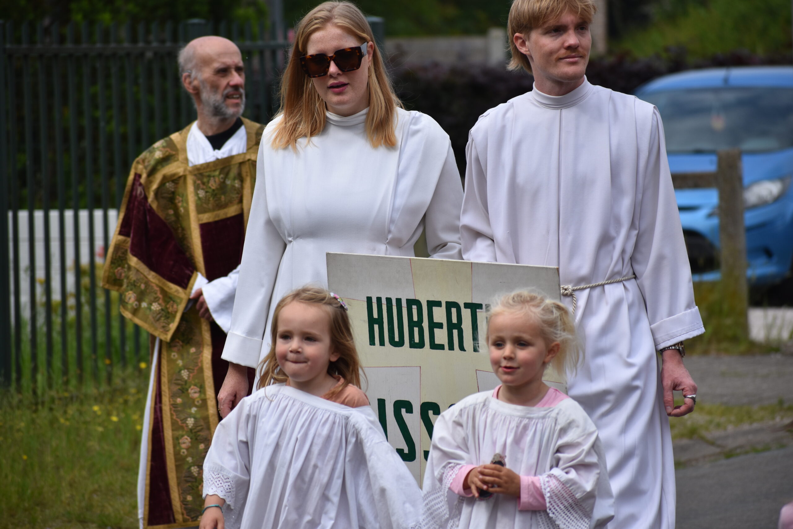 Schild ‘Hubertus bisschop’