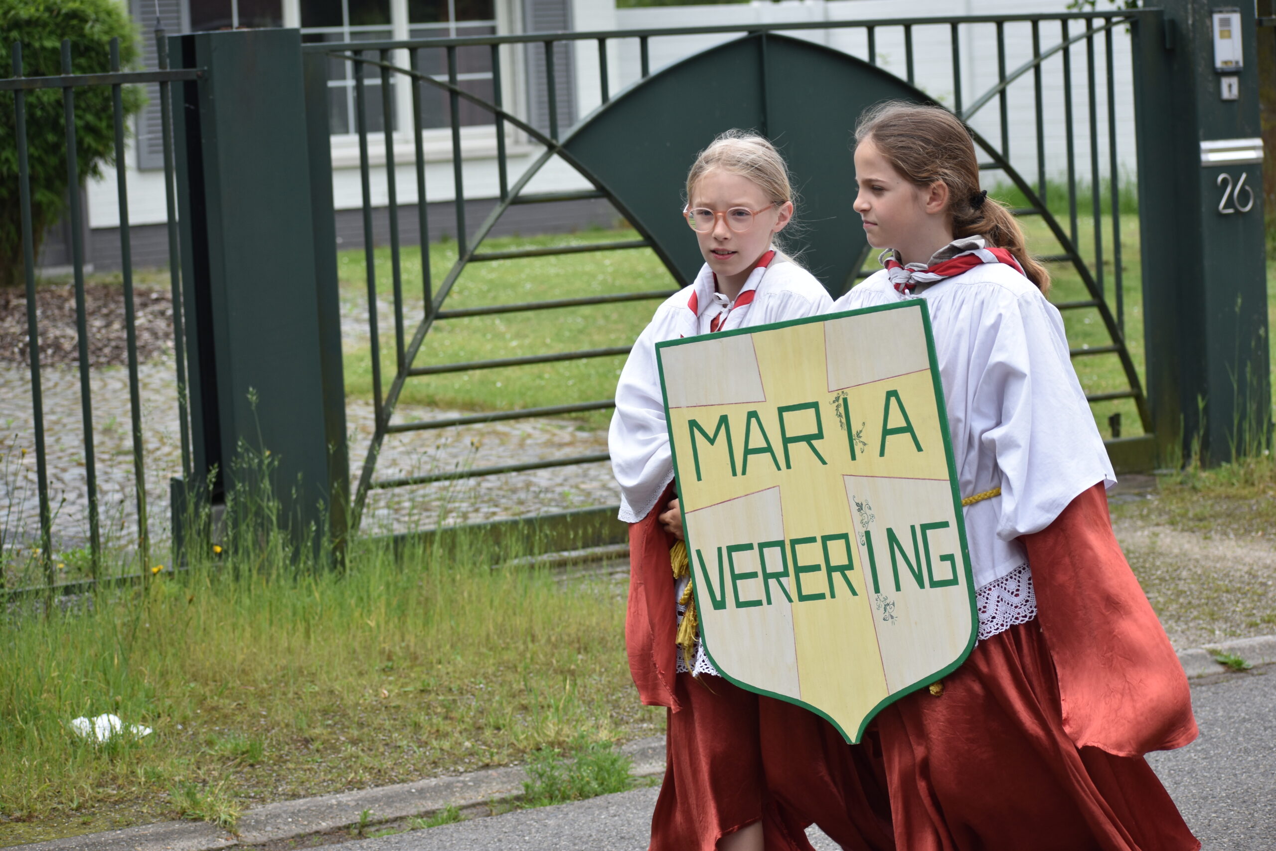 Schild ‘Mariaverering’